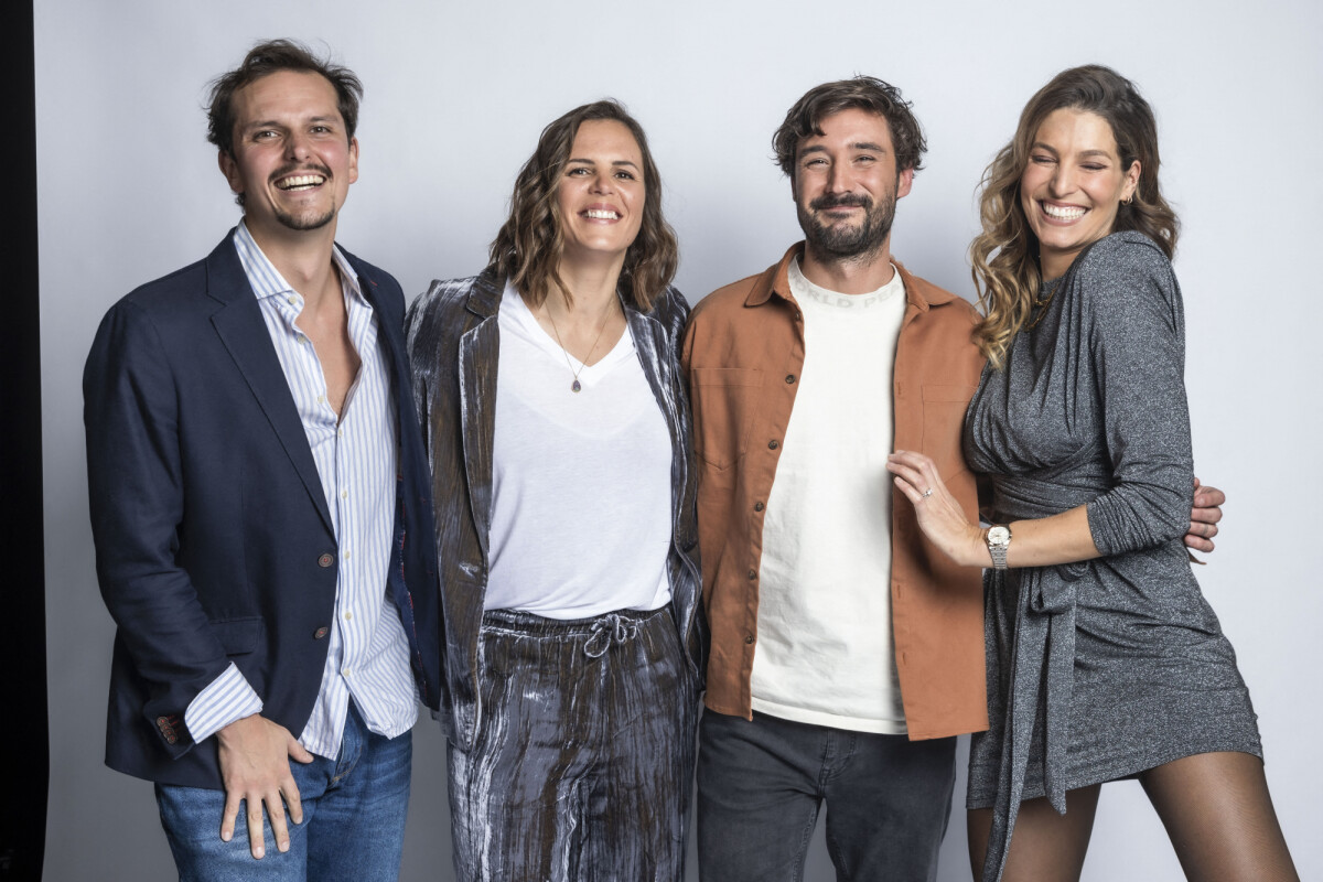 Photo : Exclusif - Juan Arbelaez, Laure Manaudou et son mari Jeremy