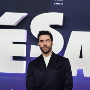 Tahar Rahim au photocall de la 48ème cérémonie des César à l'Olympia à Paris le 24 février 2023 © Dominique Jacovides / Olivier Borde / Bestimage 