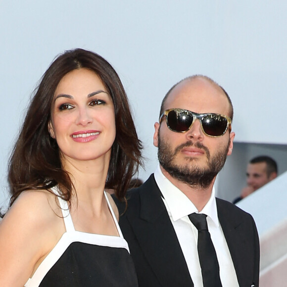 Séparation - Helena Noguerra séparée de Fabrice Du Welz - Helena Noguerra et son compagnon Fabrice Du Welz - Montée des marches du film "Sils Maria" lors du 67 ème Festival du film de Cannes – Cannes le 23 mai 2014.