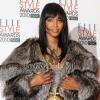 Naomi Campbell lors des ELLE Fashion Awards le 22/02/10