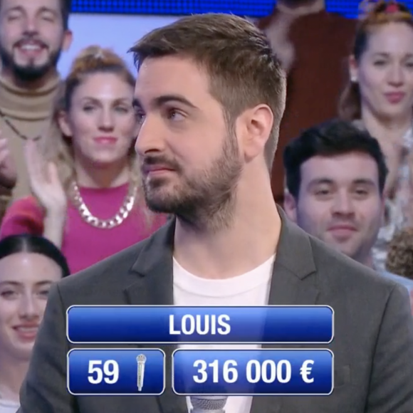 Le nouveau champion du jeu musical s'appelle Louis et il continue sur sa belle lancée après avoir accumulé plus de 300 000 euros d'euros.