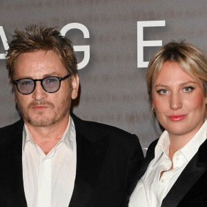 Benoît Magimel et sa femme Margot Pelletier - Avant-première du film "Simone, Le Voyage Du Siecle" à l'Unesco à Paris le 28 septembre 2022. © Coadic Guirec/bestimage