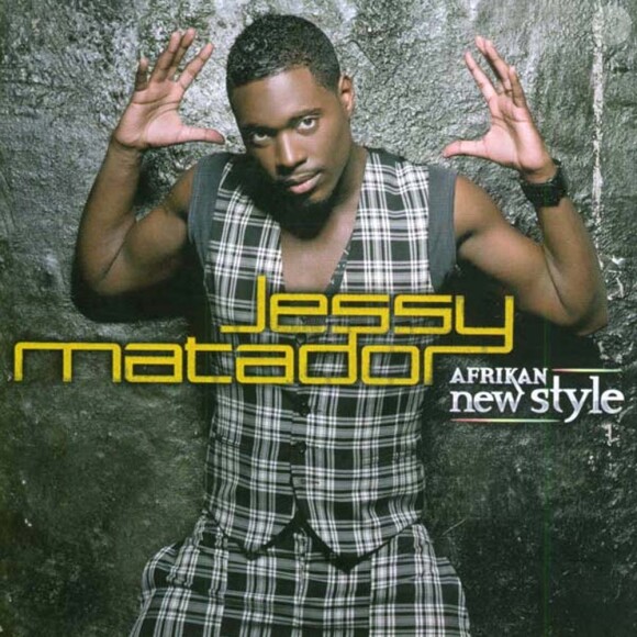 Jessy Matador sur la pochette de son premier album, Afrikan New Style !