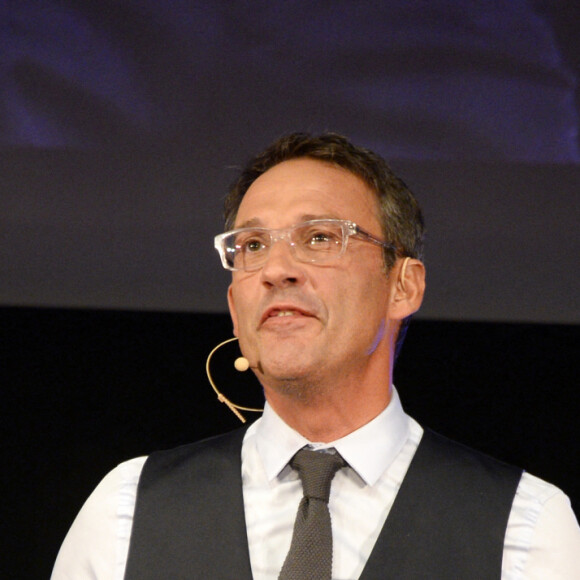 Julien Courbet - Conférence de presse de rentrée du groupe RTL à Paris le 7 septembre 2016. © Coadic Guirec / Bestimage