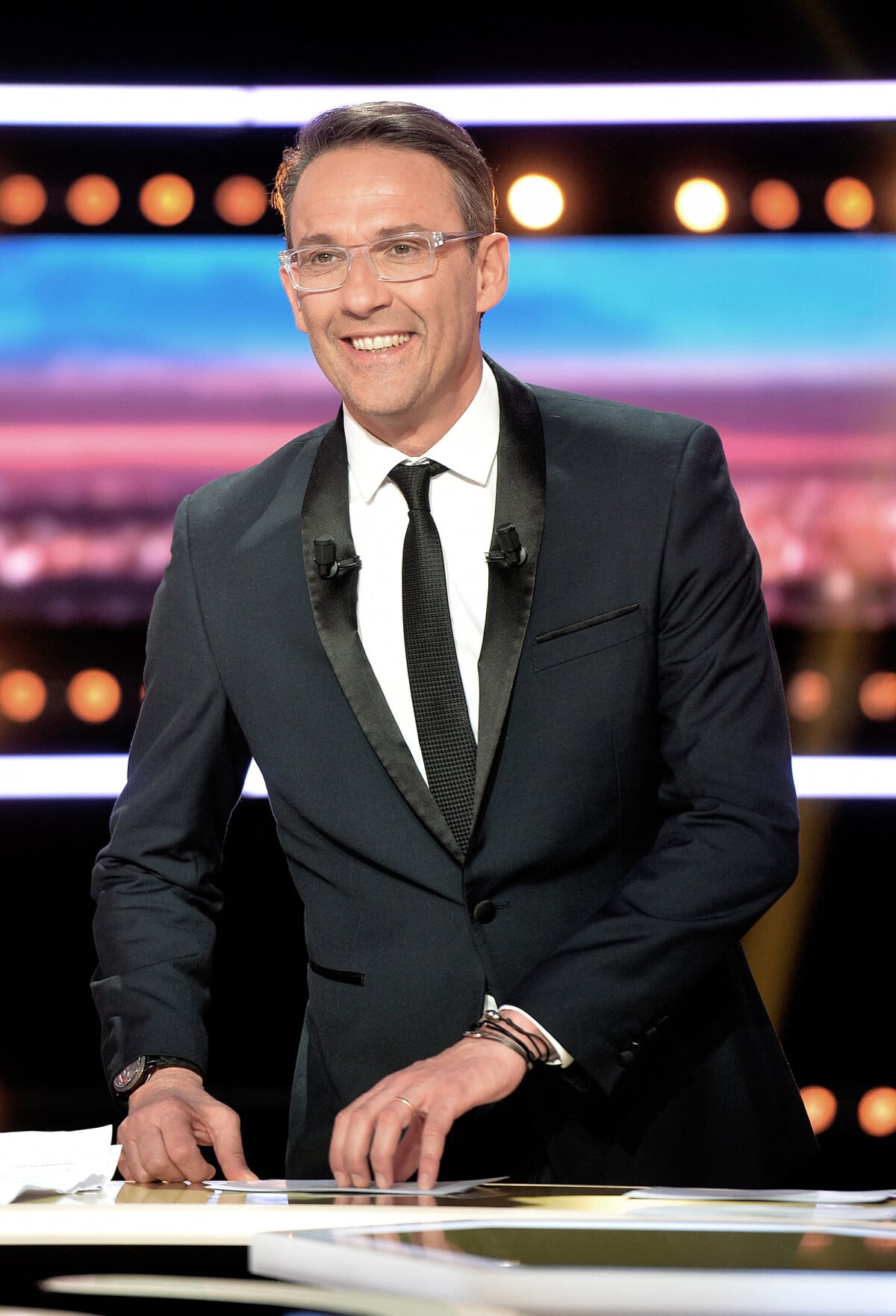 Photo : Exclusif - No Web - Julien Courbet lors de l'enregistrement de ...