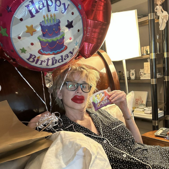 Sharon Stone a célébré ses 65 ans d'une façon étonnante.