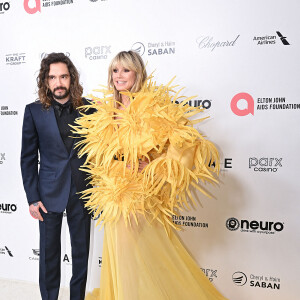 Tom Kaulitz et Heidi Klum au photocall de la soirée "Elton John AIDS Foundation" lors de la 95ème édition de la cérémonie des Oscars à Los Angeles, le 12 mars 2023. © Prensa Internacional via Zuma Press/Bestimage 