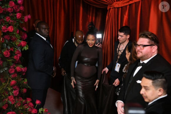 RIHANNA (enceinte) au photocall de la 95ème édition de la cérémonie des Oscars à Los Angeles, le 12 mars 2023. © Kevin Sullivan via Zuma Press/Bestimage 