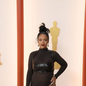 Sur une photo Instagram, ensuite, ils se sont montrés plus proches que jamais ! 
RIHANNA (enceinte) au photocall de la 95ème édition de la cérémonie des Oscars à Los Angeles, le 12 mars 2023. © Kevin Sullivan via Zuma Press/Bestimage 