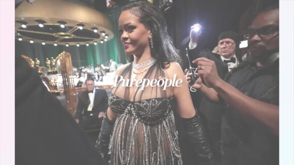 Rihanna enceinte : Câlins et baisers dans le cou avec A$AP Rocky, ils se lâchent comme rarement pour les Oscars