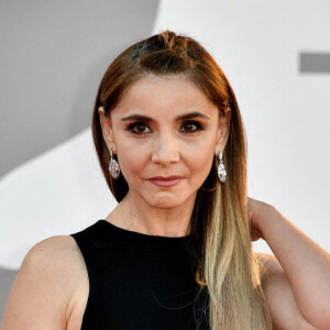 Clotilde Courau à la première du film "Illusions perdues" lors du festival international du film de Venise (La Mostra), à Venise, Italie, le 5 septembre 2021.