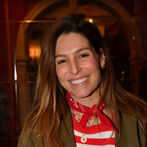 Exclusif - Laury Thilleman (Miss France 2011) - Générale du chanteur Amir Haddad, seul-en-scène dans la pièce "Sélectionné" mise en scène par S. Suissa au théâtre Edouard VII à Paris le 28 mars 2022. © Veeren/Bestimage