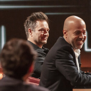 Exclusif - Mohamed Aïssaoui, David Hallyday - Enregistrement de l'émission "On est presque en direct" (OEED), présentée par L.Ruquier, et diffusée sur France 2 le 12 décembre 2020 © Jack Tribeca / Bestimage 