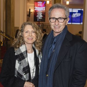 Thierry Lhermitte et sa femme Hélène au concert du 13ème Gala 2018 de l'Association pour la Recherche sur Alzheimer à la salle Pleyel à Paris le 12 février 2018.  © Coadic Guirec-Pierre Perusseau/Bestimage