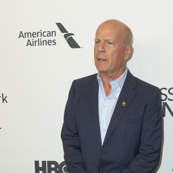 Bruce Willis est atteint d'aphasie, une forme de démence révélée il y a près d'un an par ses proches
Bruce Willis - Les célébrités lors de la première du film 'Brooklyn Affairs' à l'occasion de la 57ème édition du Festival du Film de New York.