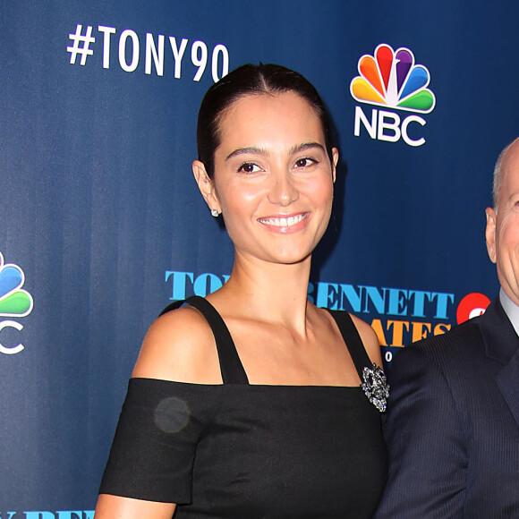 Emma Heming Willis et son mari Bruce Willis au concert de 'Tony Bennett Celebrates 90: The Best is Yet to Come'' à New York, le 15 septembre 2016 © Sonia Moskowitz/Globe Photos via Zuma/Bestimage