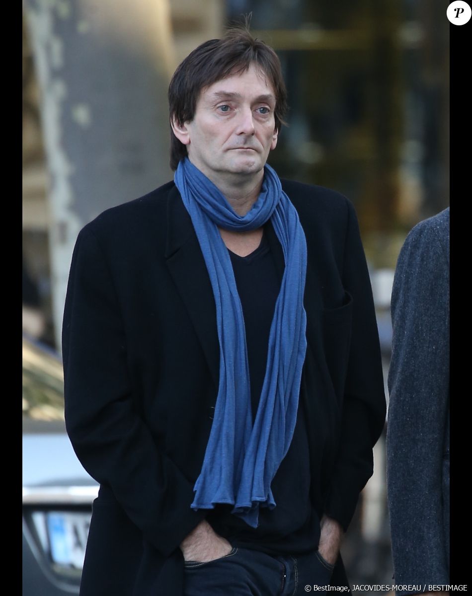 Pierre Palmade - Obsèques de Sylvie Joly en l'église Saint-Sulpice à Paris. Le 9 septembre 2015