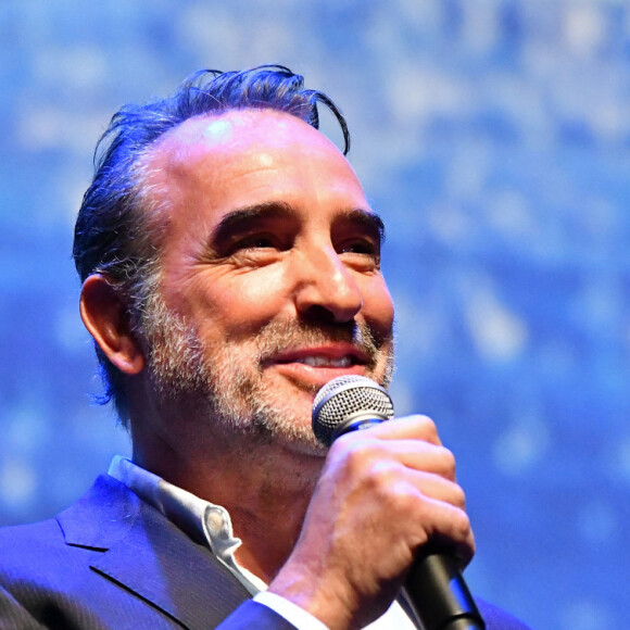 Jean Dujardin durant l'avant première mondiale au Grimaldi Forum à Monaco, le 9 février 2023, du film "Les gardiennes de la planète" réalisé par Jean-Albert Lièvre et raconté par J.Dujardin. © Bruno Bebert / Bestimage