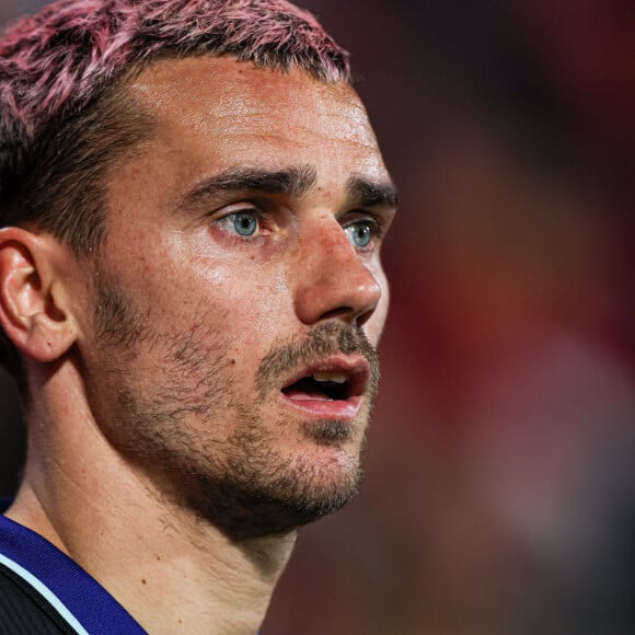 Antoine Griezmann de l'Atletico de Madrid lors du match de la Liga Santander opposant le FC de Gérone à l'Atletico de Madrid à l'Estadio Municipal Montilivi de Gérone, Espagne, 13 mars 2023. L'Atletico a agagné 1-0.. © David Ramirez/DAX/Zuma Press/Bestimage