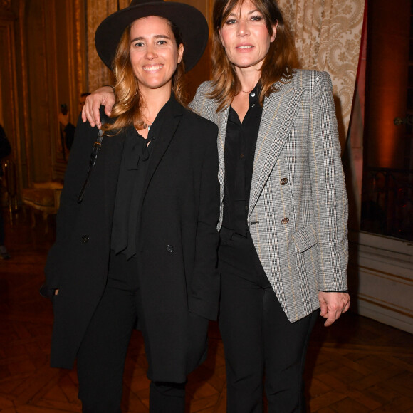 Vahina Giocante, Mathilde Seigner - Présentation du court métrage "Tornando A Casa" à l'ambassade d'Italie à Paris le 21 mars 2023. © Veeren/Bestimage