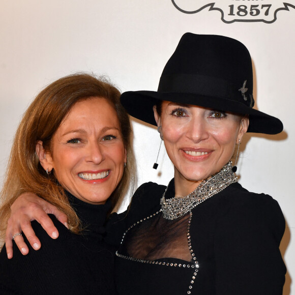 Anne Gravoin, Caterina Murino - Présentation du court métrage "Tornando A Casa" à l'ambassade d'Italie à Paris le 21 mars 2023. © Veeren/Bestimage