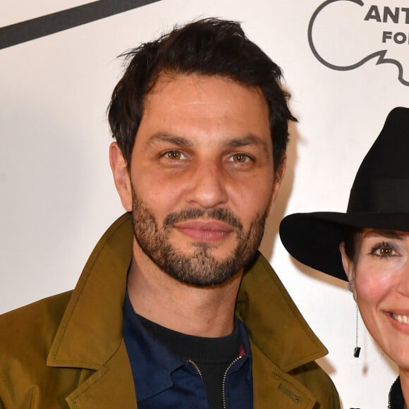 Marc Ruchmann, Caterina Murino - Présentation du court métrage "Tornando A Casa" à l'ambassade d'Italie à Paris le 21 mars 2023. © Veeren/Bestimage