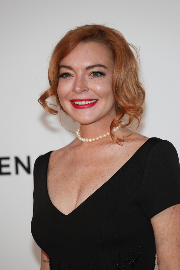 Lindsay Lohan lors de la soirée "24th edition of AmfAR's Cinema Against AIDS" Gala à l'hôtel de l'Eden Roc au Cap d'Antibes, le 25 mai 2017, lors du 70ème Festival International du Film de Cannes. © Borde-Jacovides-Moreau / Bestimage 