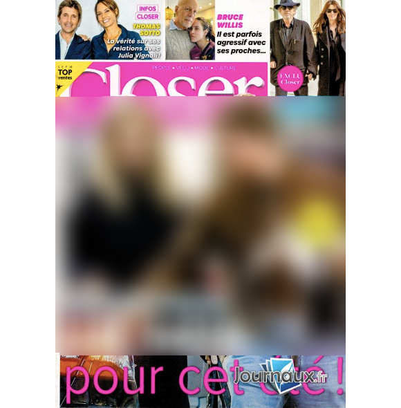 Couverture du magazine Closer n°928, paru le 24 mars 2023.