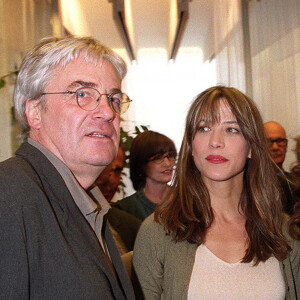 Sophie Marceau et Andrzej Zulawski, soirée légion d'honneur à Paris le 9 mai 2001.