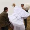 L'épouvantail Lady Gaga du fermier Nigel Britten, à Surrey, le 23 février 2010 !