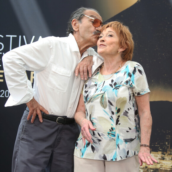 Gérard Hernandez et Marion Game - 57ème Festival de télévision de Monte-Carlo, le 17 juin 2017. © Denis Guignebourg/Bestimage 