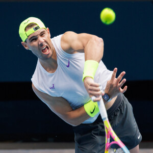 Rafael Nadal lors de l'Open de Tennis d'Australie 2023 à Melbourne. Le 5 janvier 2023 © Sydney Low-CSM / Zuma Press / Bestimage