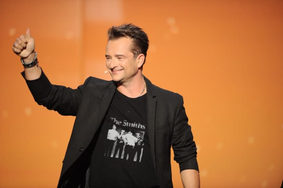 Mais en 2016, le chanteur a vécu une très mauvaise expérience sur la piste.
Exclusif - No Web - David Hallyday - Enregistrement de l'émission "La Chanson secrète 5", qui sera diffusée le 11 janvier 2020 sur TF1, à Paris. Le 17 décembre 2019 © Gaffiot-Perusseau / Bestimage 