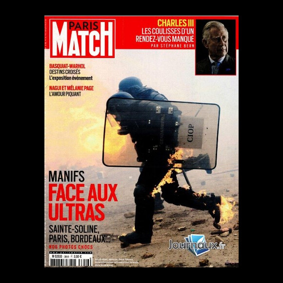 Retrouvez l'interview de Nagui et de Mélanie Page dans le magazine Paris Match n° 3856 du 30 mars 2023.