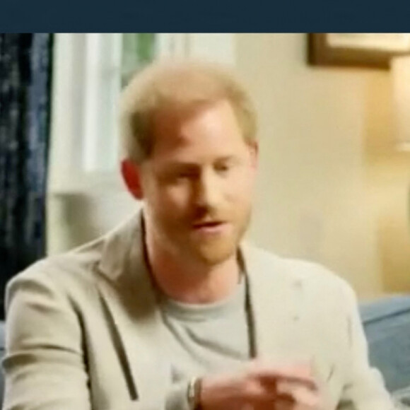 Le Prince Harry a participé à un événement en direct avec le docteur Gabor Maté, expert dans les traumatismes liés à l'enfance. Le 4 mars 2023. 