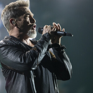 Florent Pagny - Concert hommage à Johnny Hallyday "Que je t'aime" à l'AccorHotels Arena Paris Bercy à Paris. Le 14 septembre 2021 © Borde-Jacovides-Moreau / Bestimage