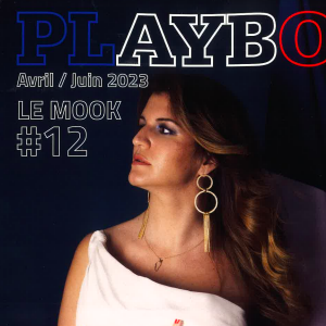 Couverture de "Playboy" avec Marlène Schiappa en kiosques le samedi 8 avril 2023