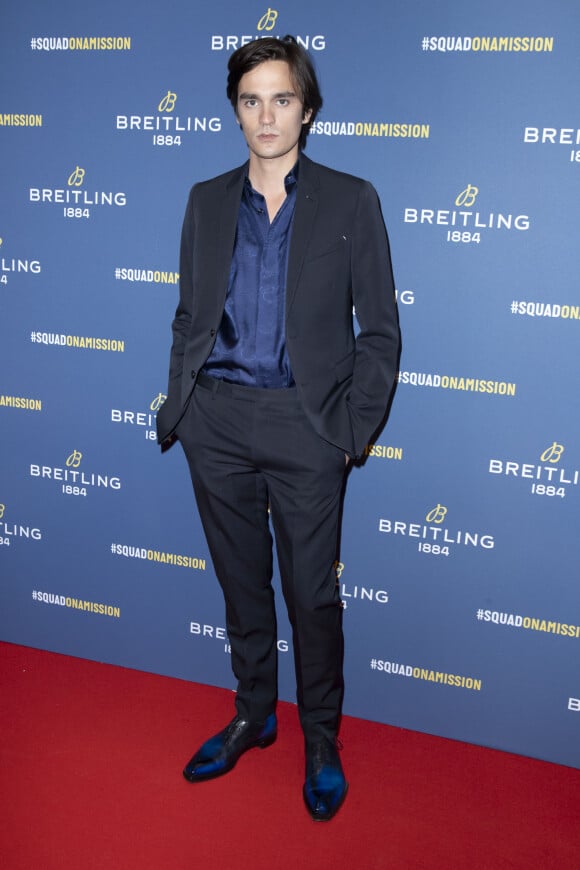 Alain-Fabien Delon lors de la soirée de réouverture de la boutique "Breitling", située rue de la Paix. Paris, le 3 octobre 2019. © Olivier Borde/Bestimage 