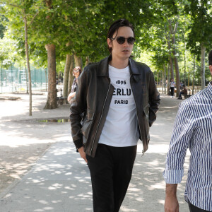 Alain-Fabien Delon - Arrivées au défilé de mode Hommes printemps-été 2020 "Berluti" à Paris. Le 21 juin 2019 © Veeren Ramsamy-Christophe Clovis / Bestimage 