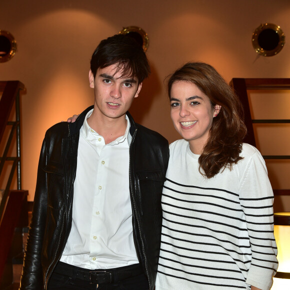 Exclusif - Alain-Fabien Delon et sa soeur Anouchka Delon lors de la projection du documentaire "Alain Delon, cet Inconnu" au cinéma Club Etoile à Paris le 21 octobre 2015. Le 8 novembre prochain l'acteur Alain Delon fêtera ses 80 ans. A cette occasion, un portrait inédit d'un homme et un acteur sous toutes ses facettes. Documentaire de Philippe Kohly à voir sur France 3 le mercredi 28 octobre à 22h10. © Giancarlo Gorassini / Bestimage 