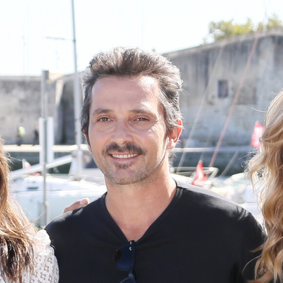 Patrick Puydebat, Elsa Esnoult, Sébastien Roch, Laure Guibert, Laly Meignan - Photocall de la série "Les mystères de l'amour" lors de la 21ème édition du Festival de la Fiction TV de la Rochelle . Le 13 septembre 2019 © Patrick Bernard / Bestimage