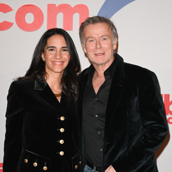 Franck Dubosc et sa femme Danièle - Première du film "Alibi.com 2" au cinéma Le Grand Rex à Paris le 6 février 2023. © Coadic Guirec/Bestimage 