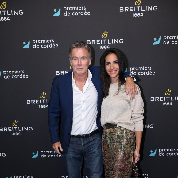 Et apparemment, ce petit côté pince s'est accentué avec la paternité 
Exclusif - Franck Dubosc et sa femme Danièle - Dîner de charité Breitling à la Samaritaine pour l'association "Premiers de Cordée" à Paris le 14 novembre 2022. L'associationPremiers de Cordée propose des animations sportives auprès des enfants hospitalisés. ADN de l'association depuis sa création, ce programme comprend de nombreuses actions pour initier un maximum d'enfants malades et/ou en situation de handicap à la pratique sportive. © Rachid Bellak/Bestimage 