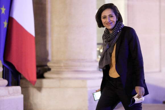 Sarah El Haïry nommée au palais de l'Elysée à Paris, le 6 janvier 2022. © Stéphane Lemouton/Bestimage