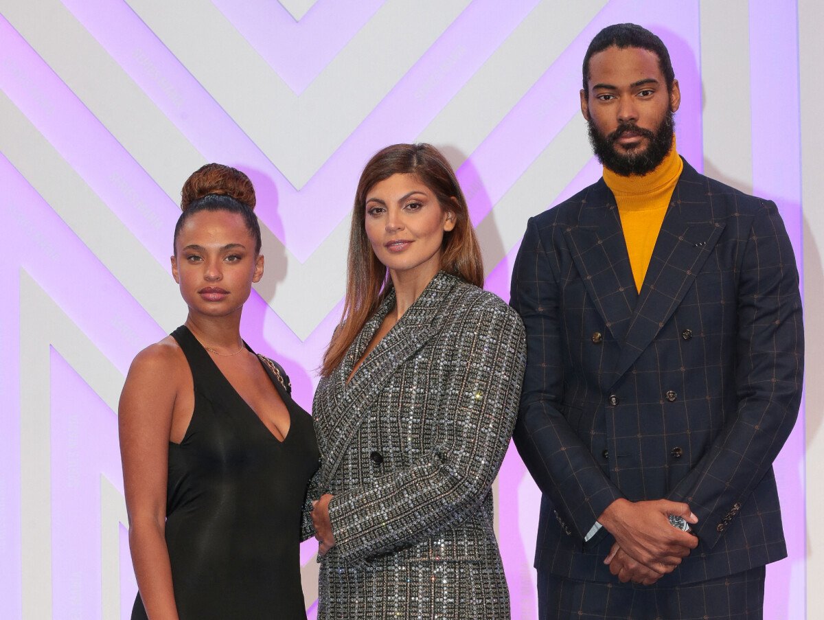 Photo : Paola Locatelli , Nawell Madani et Djébril Zonga - Photocall de la  soirée de clôture du festival Series Mania 2023 à Lille le 24 mars 2023. ©  Stéphane Vansteenkiste / Bestimage - Purepeople