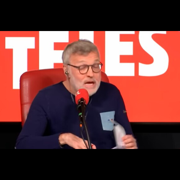 Laurent Ruquier - Emission "Les Grosses Têtes", sur RTL, diffusé sur Paris Première le 7 avril 2023.