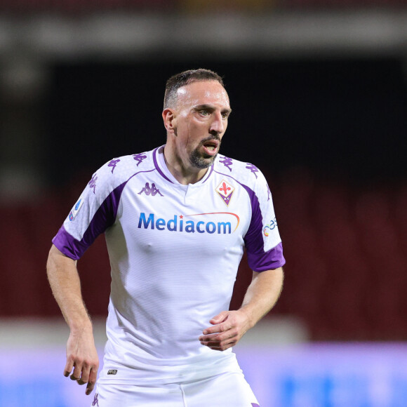 Franck Ribery - Match de football en serie A Benevento contre Fiorentina (1-4) au stade Ciro Vigorito à Benevento le 13mars 2021. © Inside / Panoramic / Bestimage