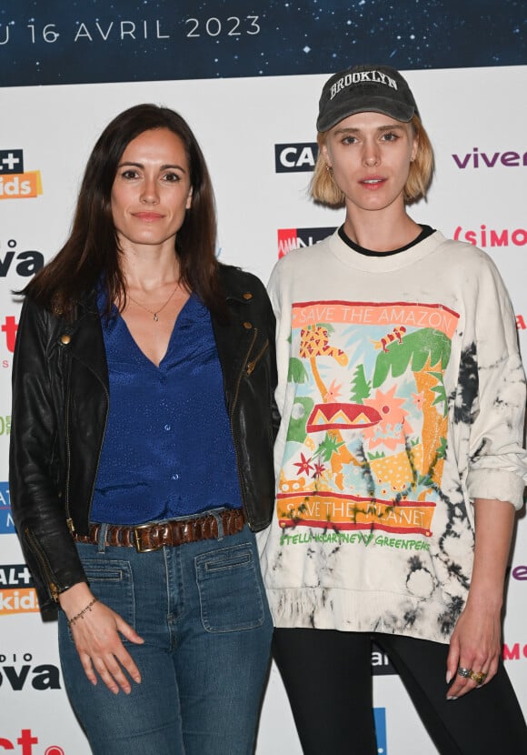 Leslie Coutterand et Gaia Weiss - 12e édition du Festival "Cinema for Change" au Grand Rex à Paris le 11 avril 2023. © Coadic Guirec/Bestimage