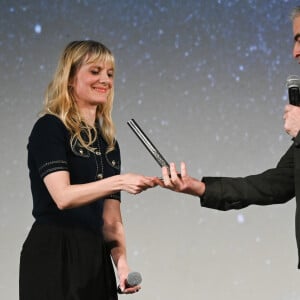 Mélanie Laurent et Marc Oberon - 12e édition du Festival "Cinema for Change" au Grand Rex à Paris le 11 avril 2023. © Coadic Guirec/Bestimage