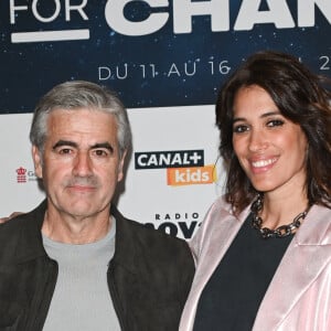 Marc Oberon, Laurie Cholewa - 12e édition du Festival "Cinema for Change" au Grand Rex à Paris le 11 avril 2023. © Coadic Guirec/Bestimage